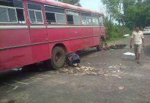 வல்லையில் பஸ் – மோட்டார் வண்டி விபத்து